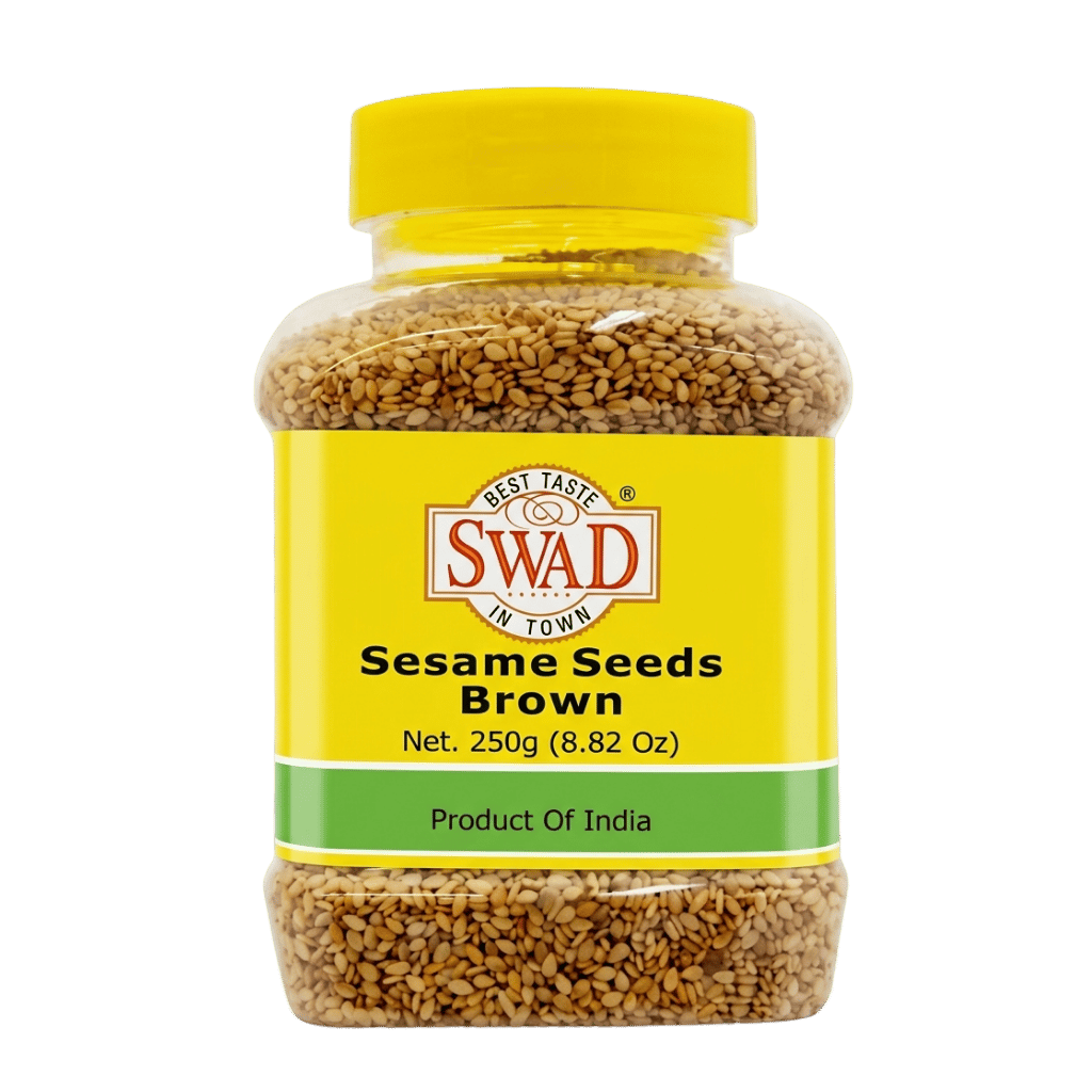 Swad Sesame Brown Seed Jar 250 g buy online USA - 1
